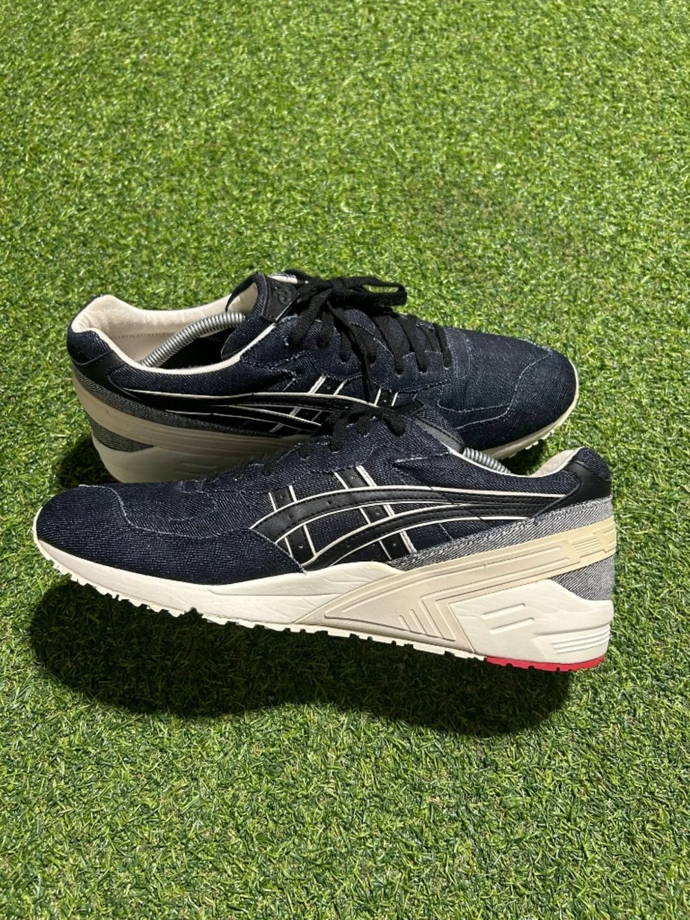Mens Denim Asics Sneakers - Picture 5 of 7